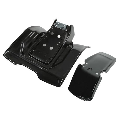 Solid Spare FOR HONDA ATC200X ATC 200X 83 - 85 BLACK PLASTIC FRONT AND REAR FENDER NEW SET