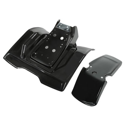 Solid Spare FOR HONDA ATC200X ATC 200X 83 - 85 BLACK PLASTIC FRONT AND REAR FENDER NEW SET