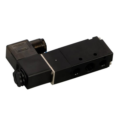 Solid Spare Solid Pneumatic Solenoid Valve 5 way 2 Position 1/4 in DC 24V Junction Box