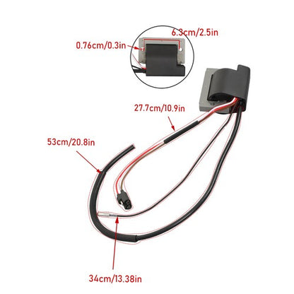 Solid Spare Ignition Coil 1012520 Fits For Club Car DS Golf Cart 341cc 1984-1989