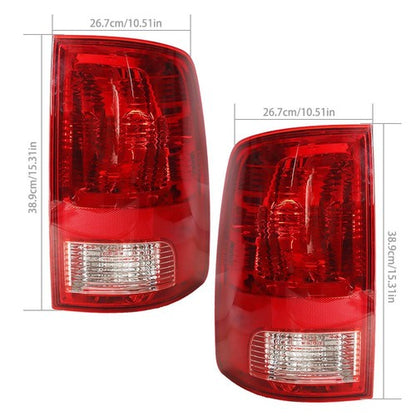 Solid Spare For 09-20 Dodge Ram 1500 2500 Driver & Passenger Side Brake Tail Light Replace