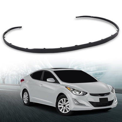 Solid Spare Fit For 2014-2016 Hyundai Elantra Air Dam Deflector Lower Valance Apron Front