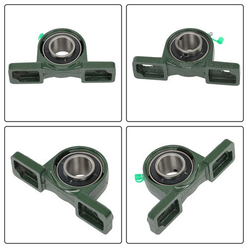 Solid Spare 10Pcs UCP206-20 Pillow Block Bearing 1-1/4" Bore 2 Bolt Solid Base Self-Aligning