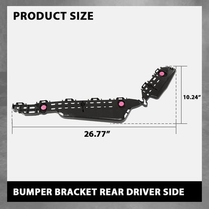 Solid Spare Raer Bumper Bracket Fit For 20-24 Toyota Highlander Left Side TO1142137