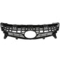 Solid Spare Front Bumper Grille Upper Grill Black Fit For 2012-2015 Toyota Prius/Plug-In