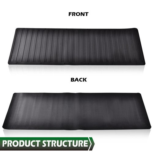 Solid Spare Fit For Pickup Trucks Heavy Duty Waterproof Rubber Tailgate Mat / Pad /Protector