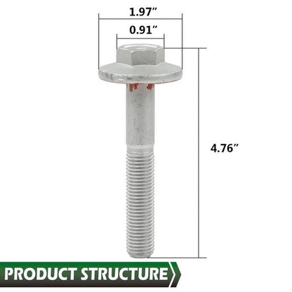 Solid Spare Fit For LS1 LS2 LS3 LS6 4.8L 5.3L 5.7L 6.0L 6.2L Harmonic Balancer Crank Bolt