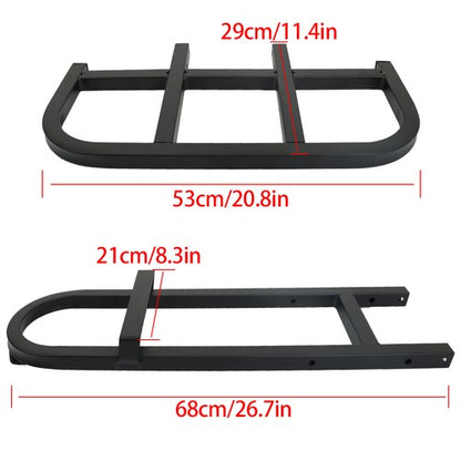 Solid Spare Rear Seat Bag Holder Universal Attachment Set Golf Cart For Club Car EZGo Yamaha