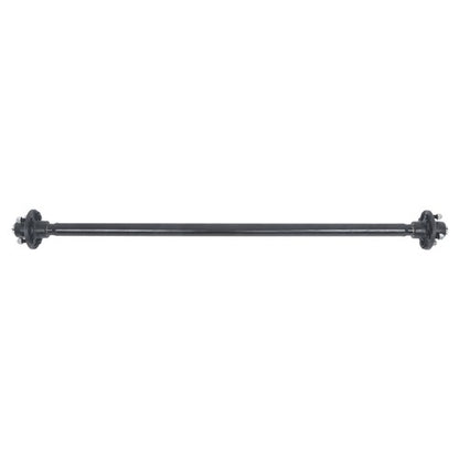 Solid Spare 4 lug-4' 54' HF 2K 2000lbs Trailer Axle w/ U-Bolt Kit For RVs trucks trailers