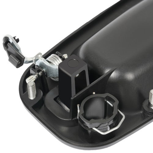 Solid Spare 2Pc Front Outer Door Handle Set For 1999-2007 Chevy Silverado 1500 Glossy Black