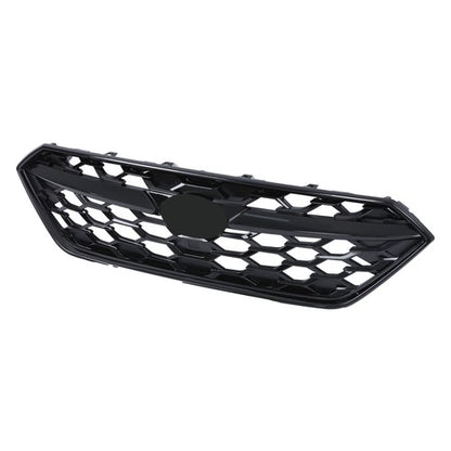 Solid Spare Compatible For Subaru WRX 2022 2023 2024 Front Bumper Center Honeycomb Grille