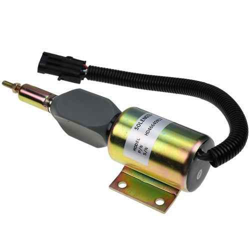 Solid Spare 3926412 24V Fuel Shut Off Solenoid for Cummins 6CT Engine SA-4257-24 RE502474