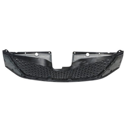 Solid Spare Front Upper Grille Grill Honeycomb ABS Plastic Black For Toyota Sienna 2011-2017