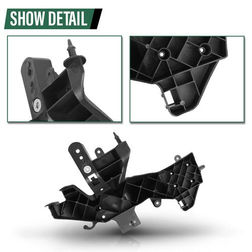 Solid Spare Headlight Mounting Bracket Left Side Fit For For 2011-2013 Jeep Grand Cherokee