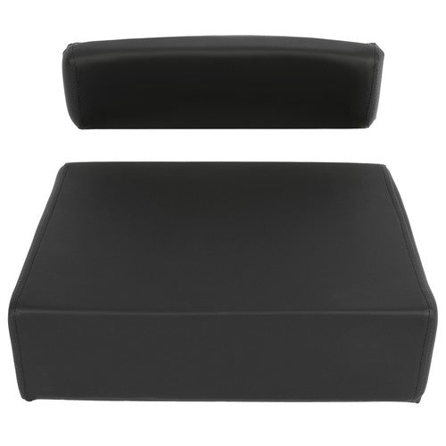 Solid Spare Black Seat Bottom Cushion&Back For John Deere A B D G R 50 70 80 520 620 720 820