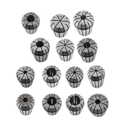 Solid Spare ER32 collet set 1/16 "-3/4" for CNC Milling Lathe Tool Engraving Machine 14pcs