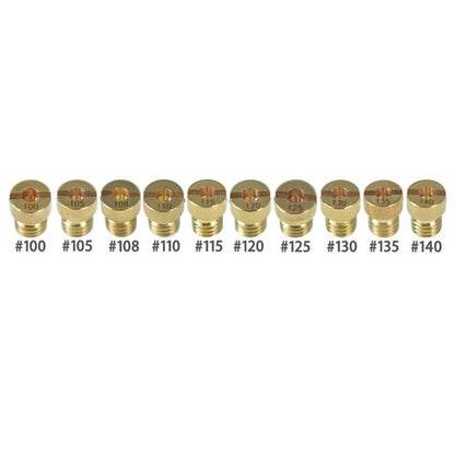 Solid Spare 10pcs Carburetor Main Jet kit &(10pcs Set) Slow/Pilot Jet For PWK OKO CVK New