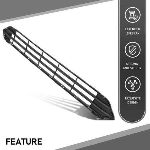 Solid Spare Fit For 2015 2016 2017 Subaru Outback Front Bumper Lower Grille SU1036100