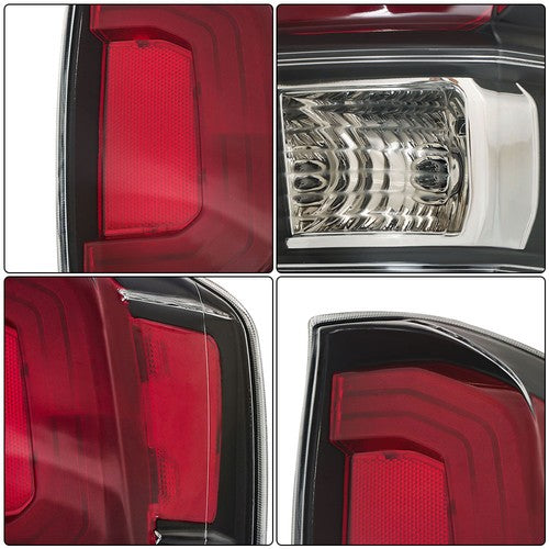 Solid Spare Rear Left & Right Side Brake Lamps Tail Lights For Toyota Tacoma 2016-21 Pickup