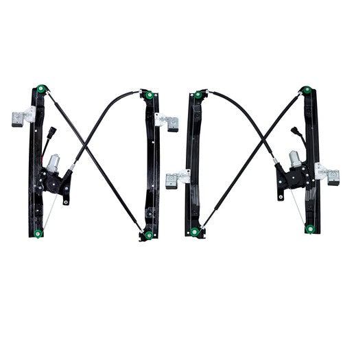 Solid Spare Power Window Regulator W/Motor FL&FR For GMC Envoy 2002-2009 741-690 741-691 NEW
