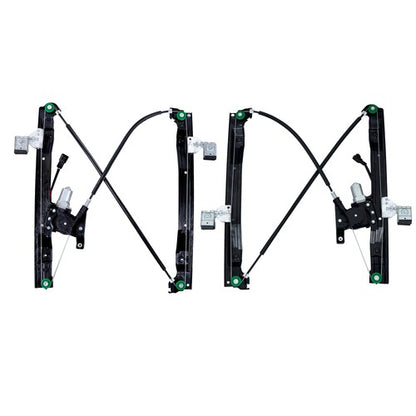 Solid Spare Power Window Regulator W/Motor FL&FR For GMC Envoy 2002-2009 741-690 741-691 NEW
