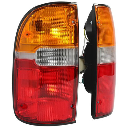 Solid Spare For Toyota Tacoma 1995-2000 Tail Lights Brake Lamps w/Bulbs Left & Right 95-00