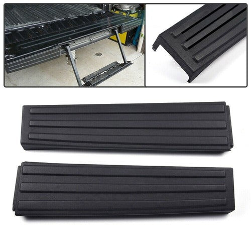 Solid Spare Driver Passenger Side Tailgate Flex Step Cap Cover Fit For Ford F-150 2009-2014