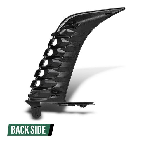 Solid Spare Front Bumper Trim W/o Sensor Hole Fit For 2025 Toyota Camry SE Sedan Left Side