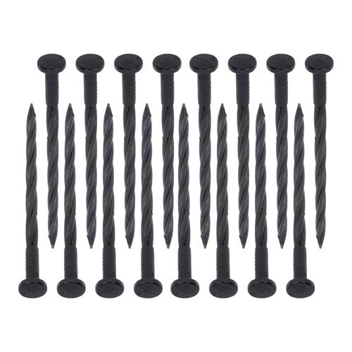 Solid Spare Lawn Border L-shaped Lawn Garden Edging Kit With Anchoring Spikes No Dig