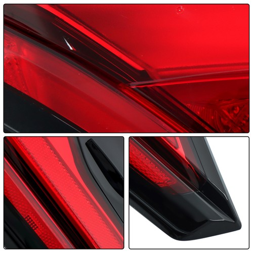 Solid Spare Single Left For Grand Highlander 2024 LH Tail Light Replacement Lamp LED Clear