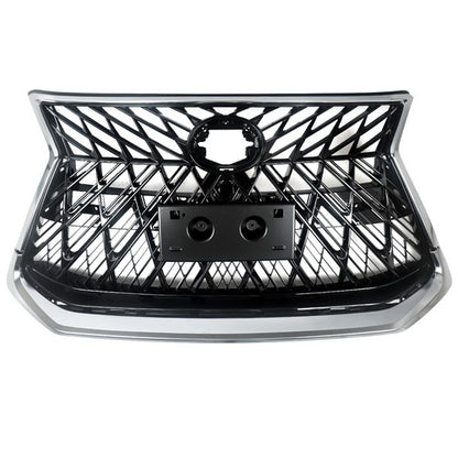 For 2016-2021 Lexus LX570 Luxury Grill Front Upper Grille Chrome Black NEW Style