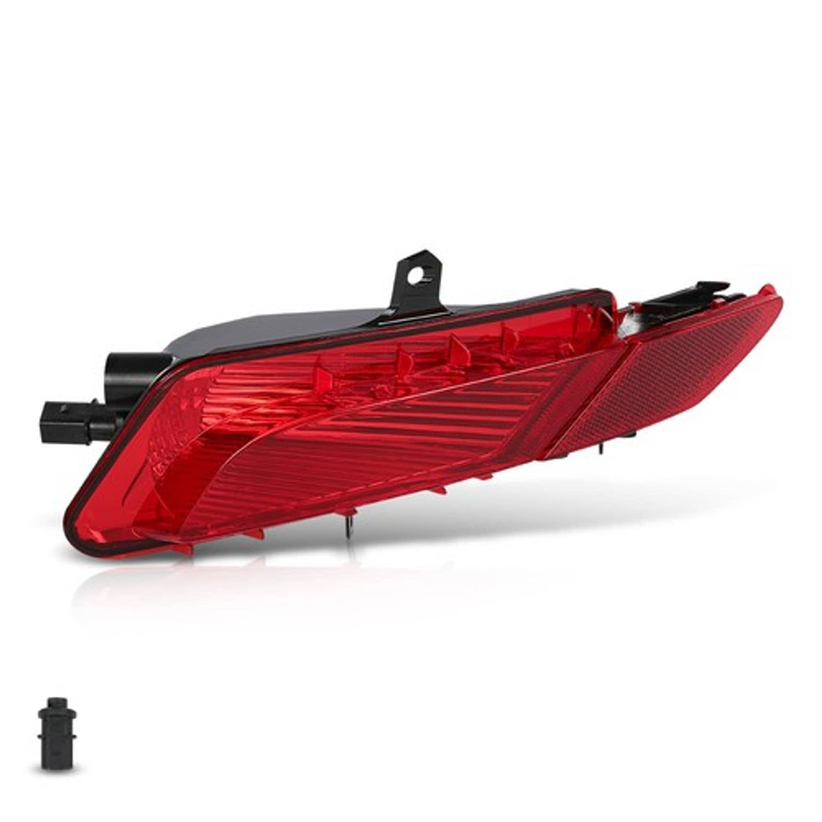 Solid Spare Fit For 14-17 Volvo XC60 Rear Bumper Reflector Fog Light Brake Lamp Left Side