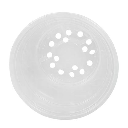 Solid Spare 30 Pcs Clear Nursery Pots 6/5/4 Inch Plastic Orchid Pots with Drainage Holes