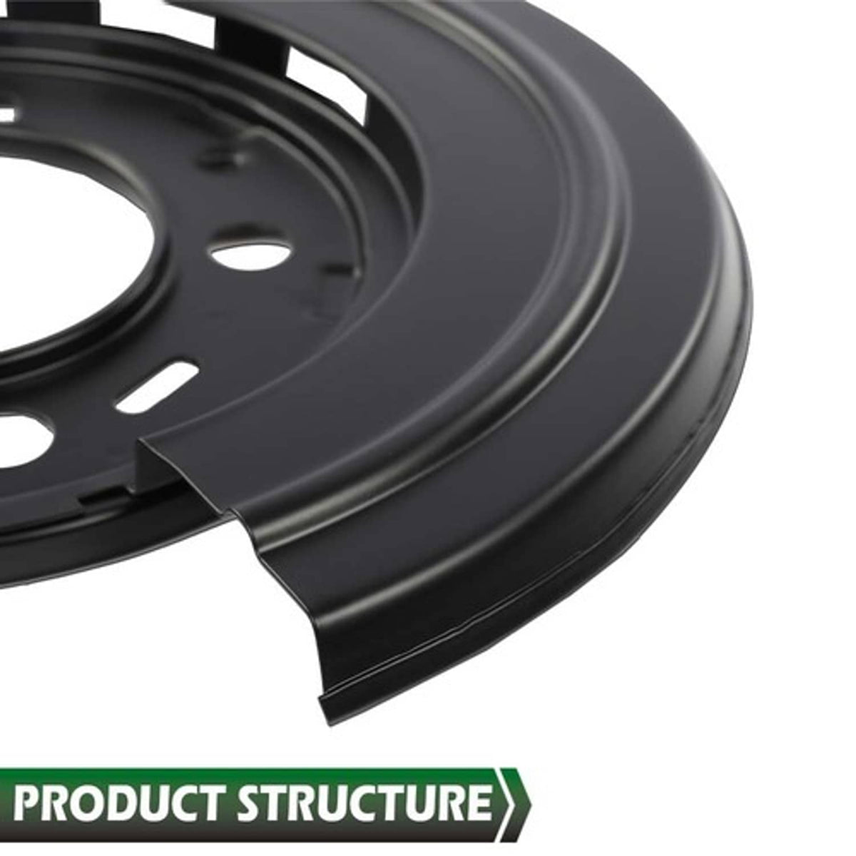Solid Spare Rear Brake Dust Shield Plate Fit For Ford Excursion F250 F350 F450 Super Duty