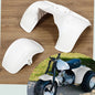 Solid Spare For Honda ATC70 ABS Painted White Front and Rear Fender Set 1978-1985