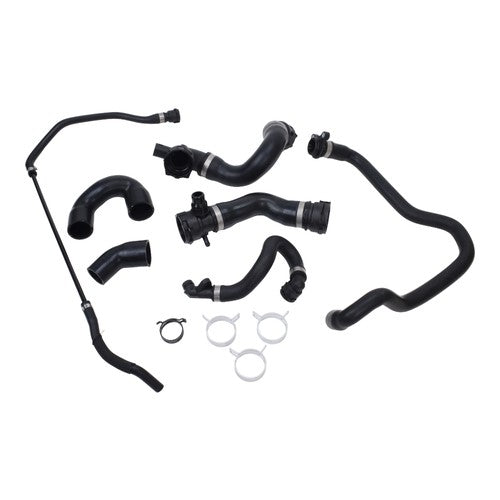 Radiator Coolant Water Hose Pipe Kit 7 Hoses For 2007-2011 BMW 128i 328i N51 E90