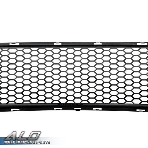 Solid Spare Fit For 2018-2021 Ford Mustang Front Bumper Honeycomb Grille W/LED DRL Light