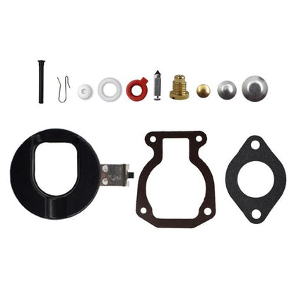 Solid Spare 398453 Carburetor Carb Kit w/Float For Johnson Evinrude 9.9HP 15HP 1974-1988