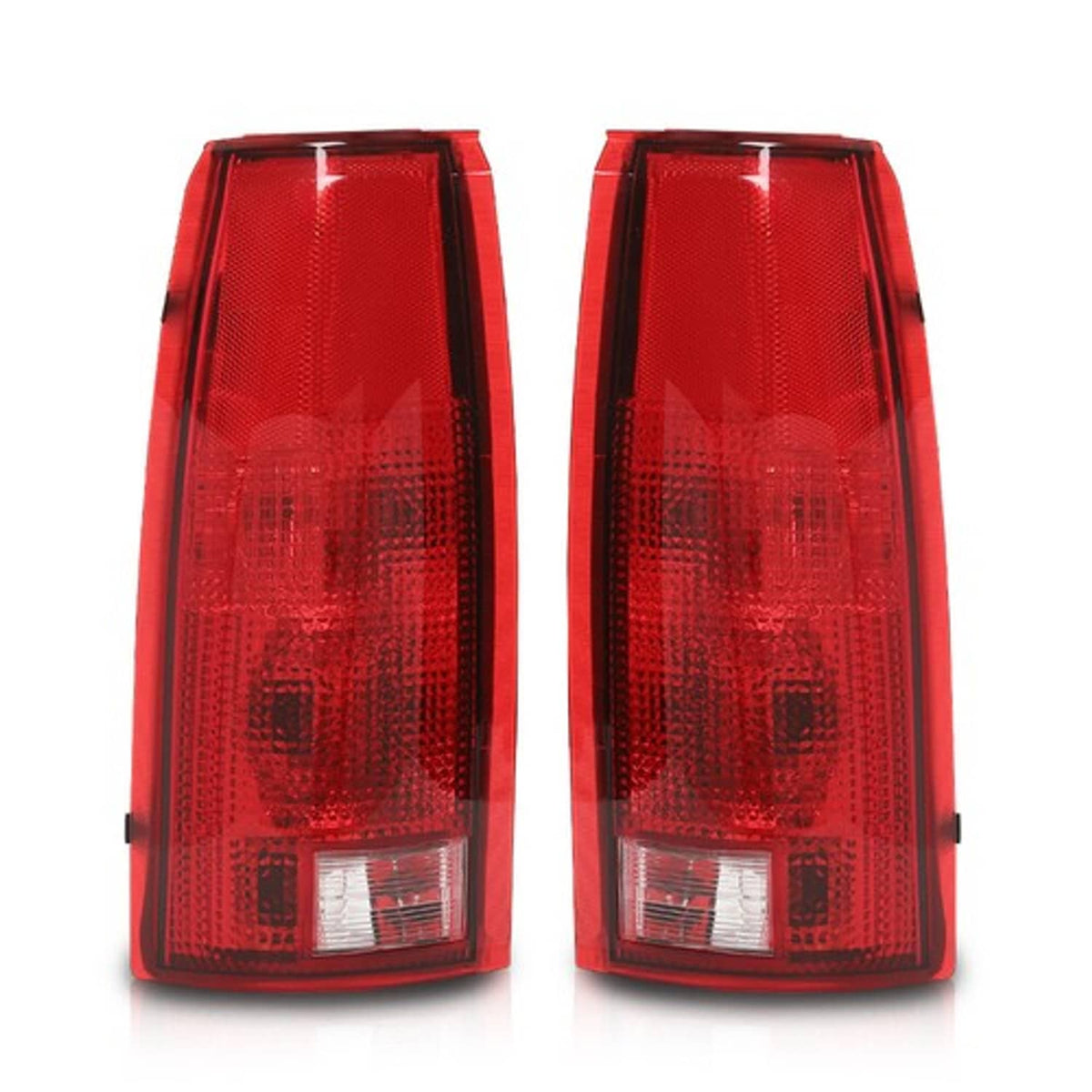 Solid Spare Tail Lights Brake Lamps w/o Bulbs Fit For 1988-2000 Chevy GMC C/K Left+Right