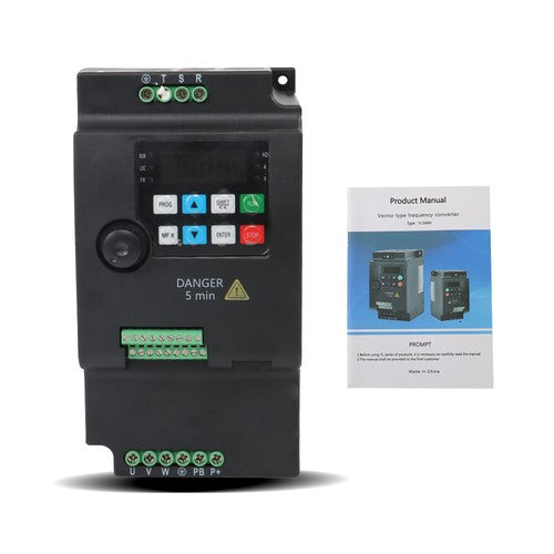Solid Spare 220V Variable Frequency Drive Inverter Converter 3.7KW 4HP 1 To 3 Phase VFD New