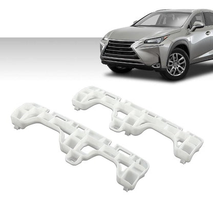 Solid Spare Fit For 2015 2016 2017 Lexus NX200t NX300h Front Bumper Bracket Left+Right Side