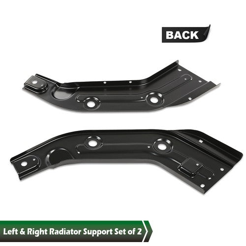 Solid Spare Left+Right Radiator Support Replacement Fit For 2012-2015 Volkswagen Passat
