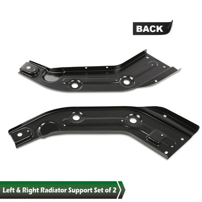 Solid Spare Left+Right Radiator Support Replacement Fit For 2012-2015 Volkswagen Passat