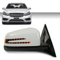 Solid Spare Fit For 10-17 Mercedes E350 E550 E400 Coupe White Passenger Side Mirror