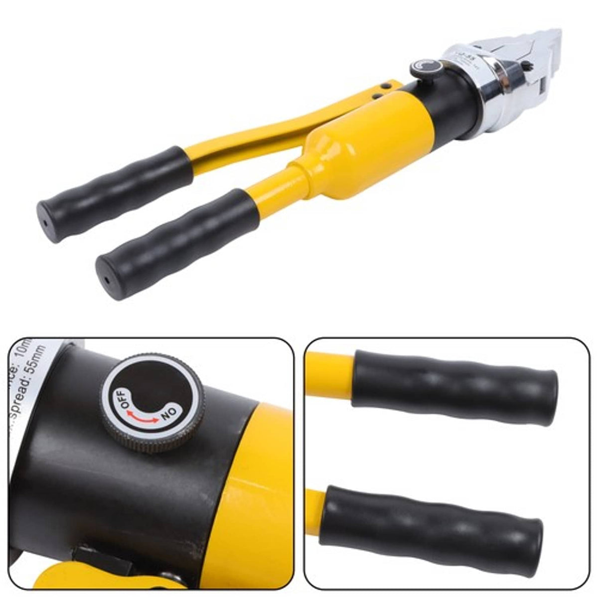 Solid Spare Portable Hydraulic Flange Spreader Splitter, Split Type Expander Hydraulic 10T