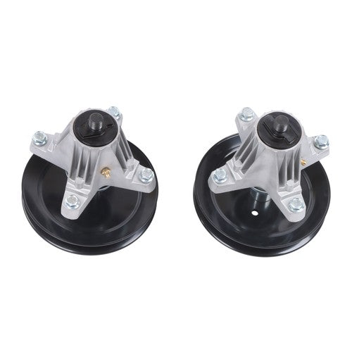 Solid Spare 2 Pack Spindle For Cub Cadet 618-09260 618P09260 RZT2242 Z5200 ZTS1-42 Fab