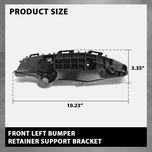 Solid Spare Fit For 2019-2023 Toyota RAV4 Front Bumper Retainer Bracket Left Driver Side