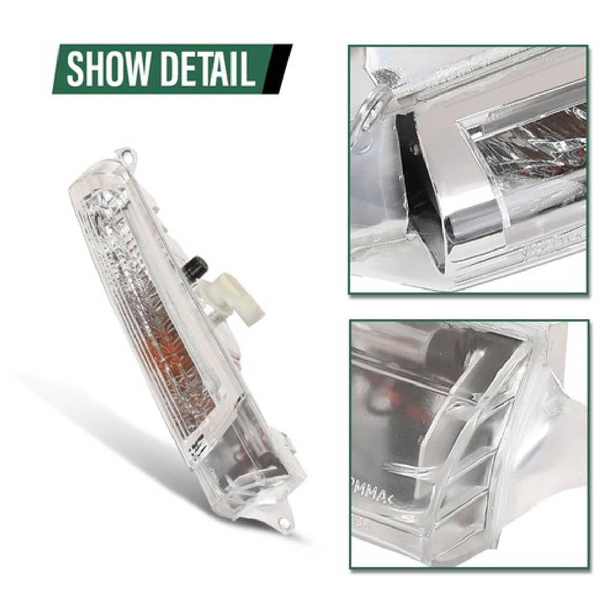 Solid Spare Fit For 2008-2010 Porsche Cayenne Front Bumper Turn Signal Light Right Side