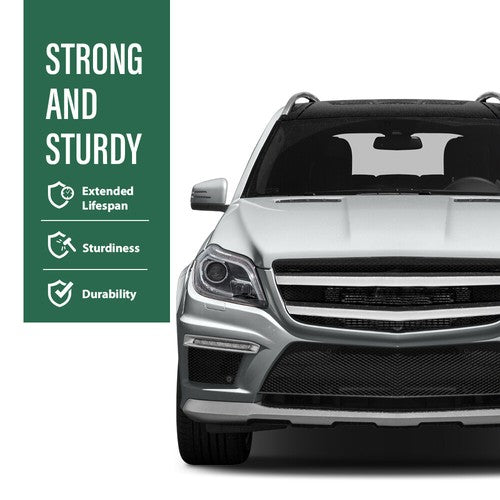 Solid Spare Fit For 2013-2016 Mercedes-Benz GL Class X166 w/ AMG Front Bumper Tow Hook Cover