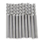 Solid Spare 10 PCS 1/8" Diameter 4 Flute 1-1/2" Overall Length Carbide Square End Mill